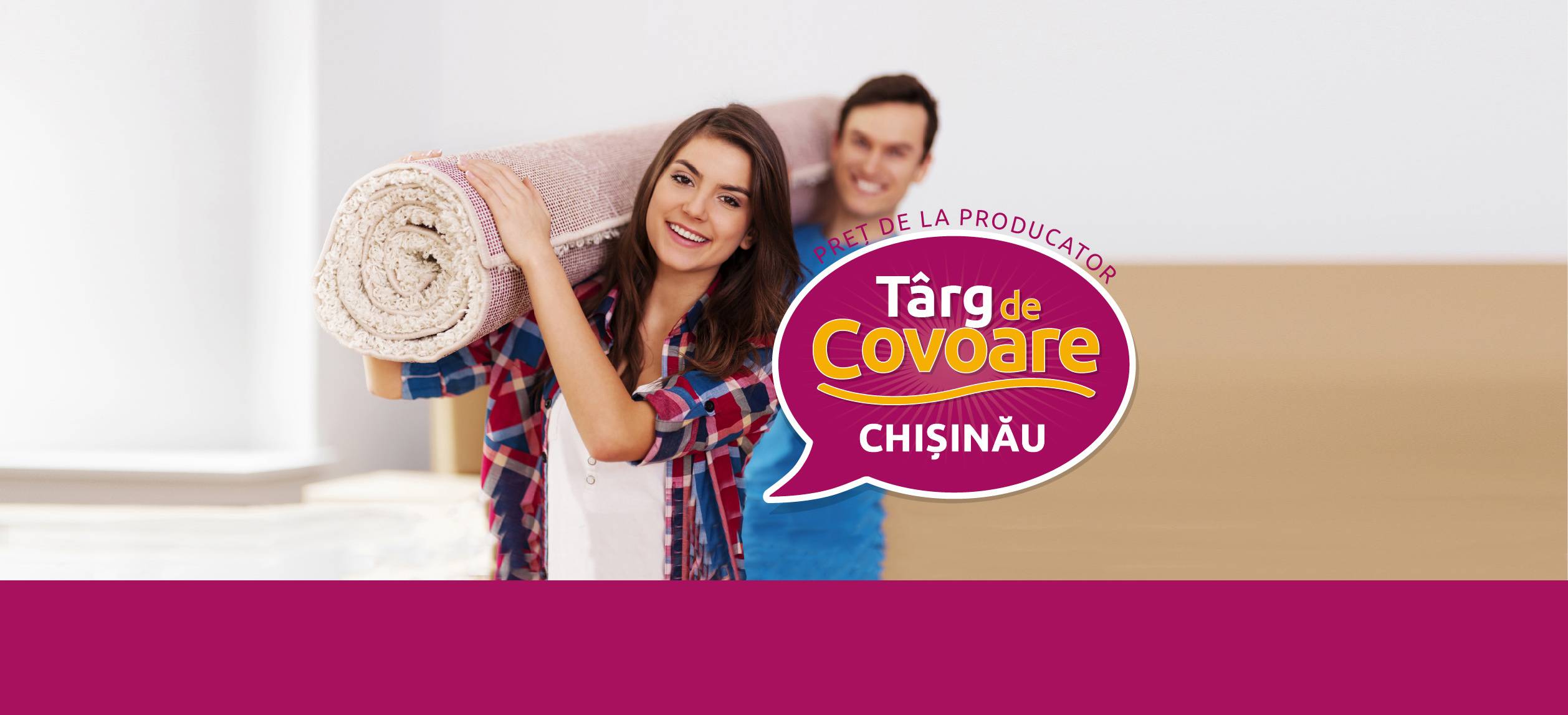 Târg de COVOARE la Chișinău!